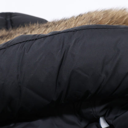 MONCLER CLUNY Hooded Down Jacket Black Size 0