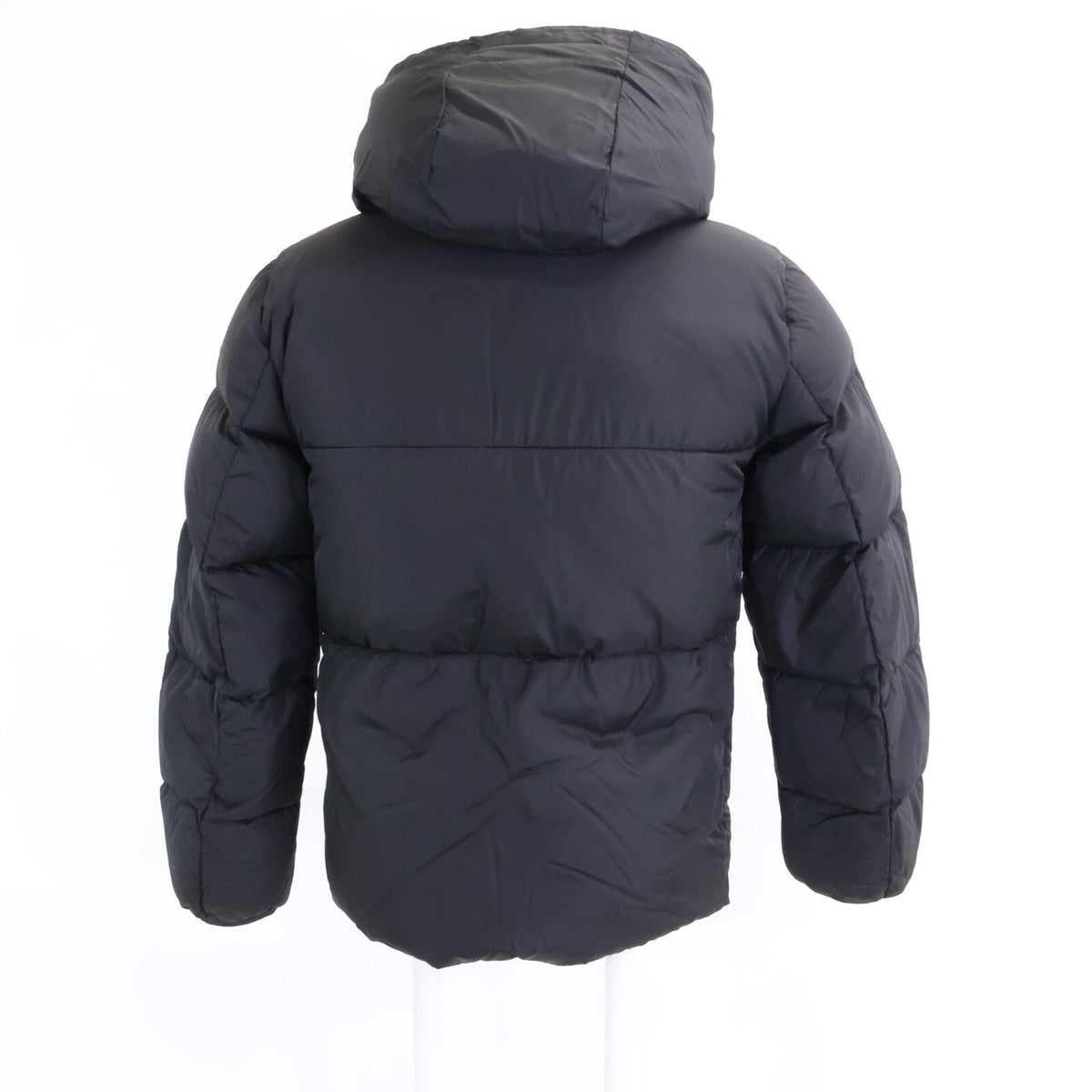 MONCLER MONTCLA Inner Logo Hooded Down Jacket Black Size 0