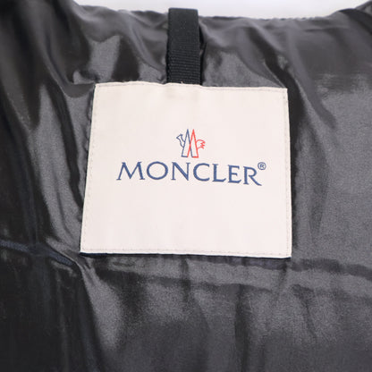 MONCLER MONTCLA Inner Logo Hooded Down Jacket Black Size 0