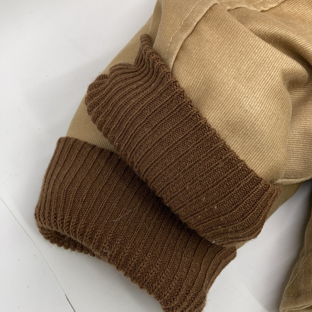 WAREHOUSE Beige Skyliner Jacket Size M