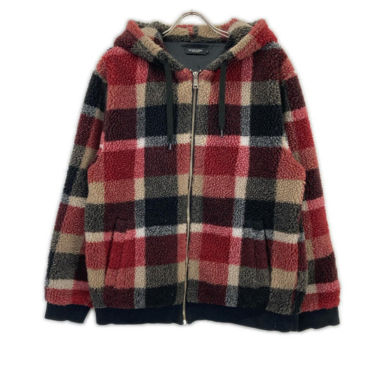 BLACK LABEL CRESTBRIDGE CB Check Boa Jacket Multi Size LL