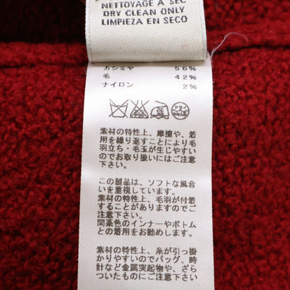 HERMES Bicolor Cashmere Blend Crew Neck Sweater Multi Size L