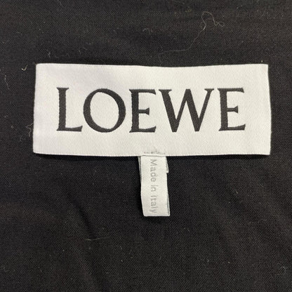LOEWE Cotton Hooded Jacket Brown Size 38