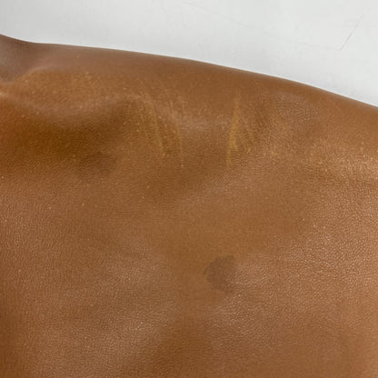 Ermenegildo Zegna Brown Leather Single Rider's Jacket