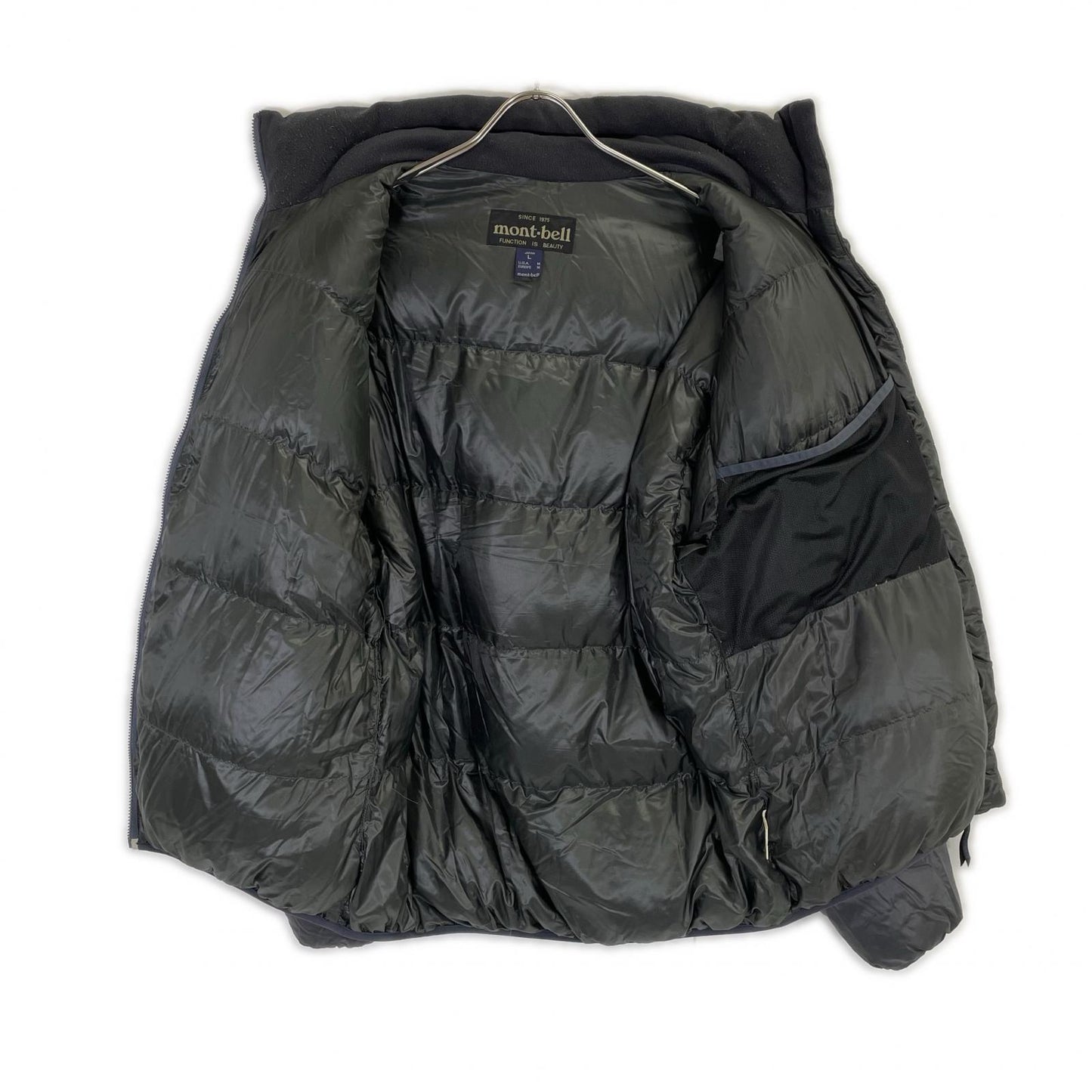 mont-bell Alpine Down Jacket Black Nylon 1101203 Size L
