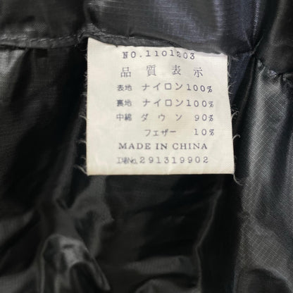 mont-bell Alpine Down Jacket Black Nylon 1101203 Size L