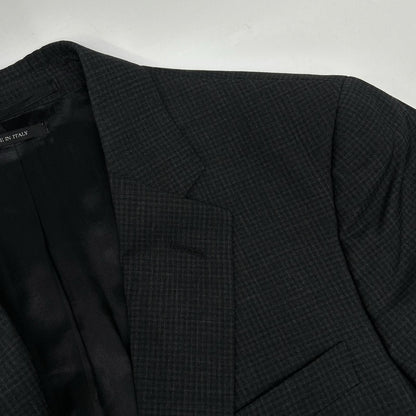 PRADA Dark Gray Wool Suit Set Jacket Size 46R