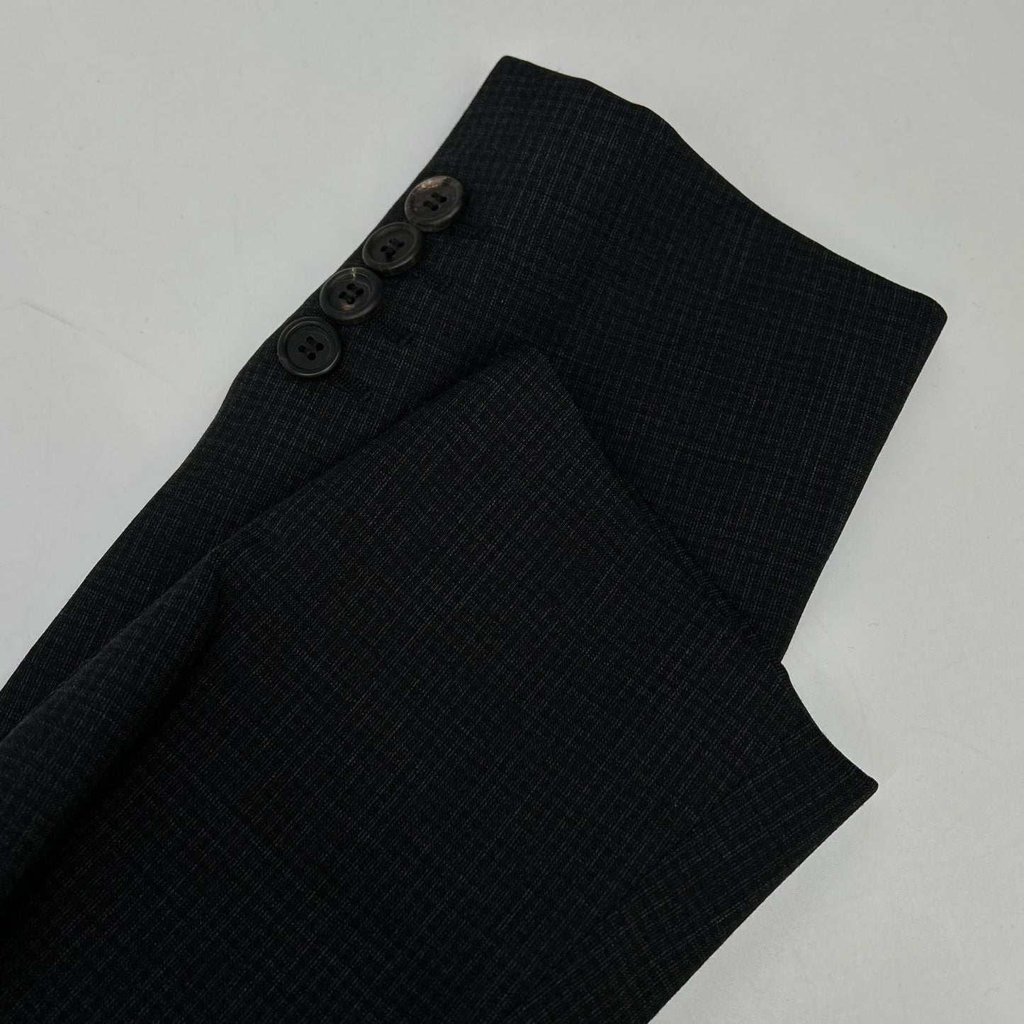 PRADA Dark Gray Wool Suit Set Jacket Size 46R