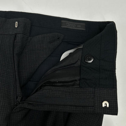PRADA Dark Gray Wool Suit Set Jacket Size 46R