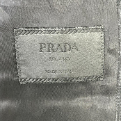 PRADA Dark Gray Wool Suit Set Jacket Size 46R