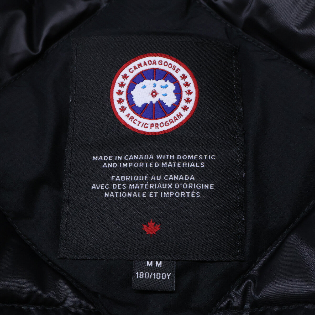 CANADA GOOSE 25AW Lodge Hoodie Down Jacket Black Size M/M