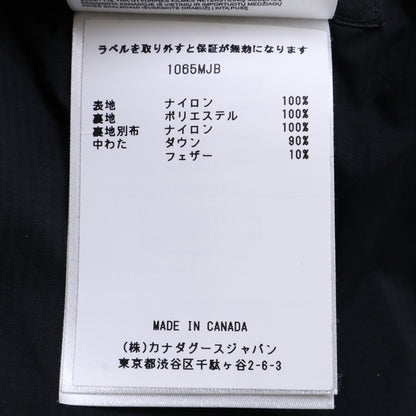CANADA GOOSE 25AW Lodge Hoodie Down Jacket Black Size M/M