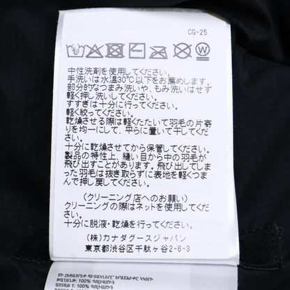 CANADA GOOSE 25AW Lodge Hoodie Down Jacket Black Size M/M