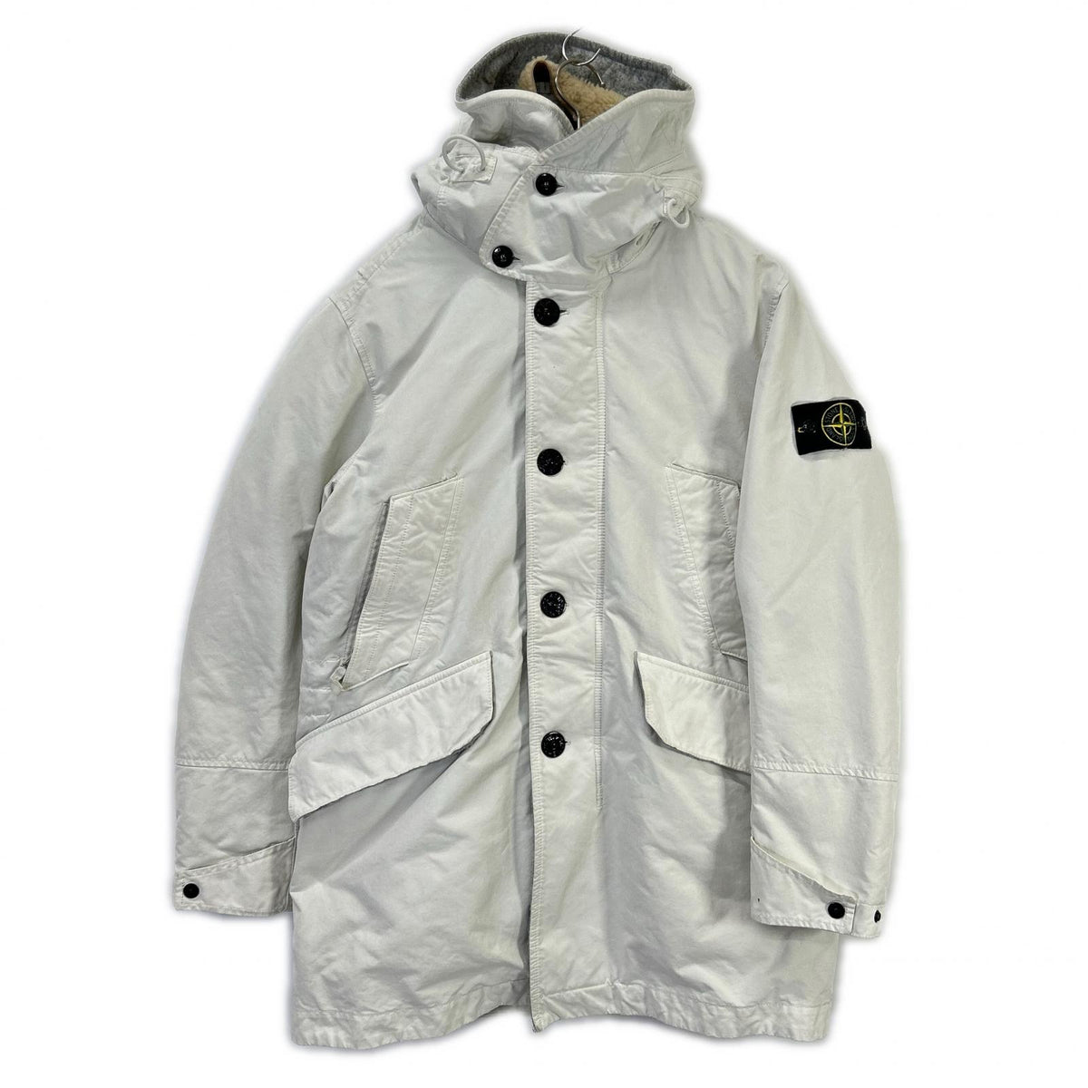 STONE ISLAND 16AW DAVID-TC Down Jacket White Size M