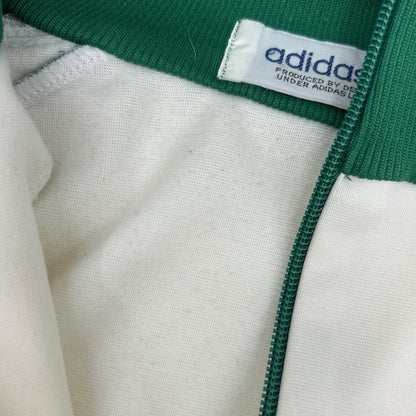 adidas 70s Descente White/Green Track Jacket Size M