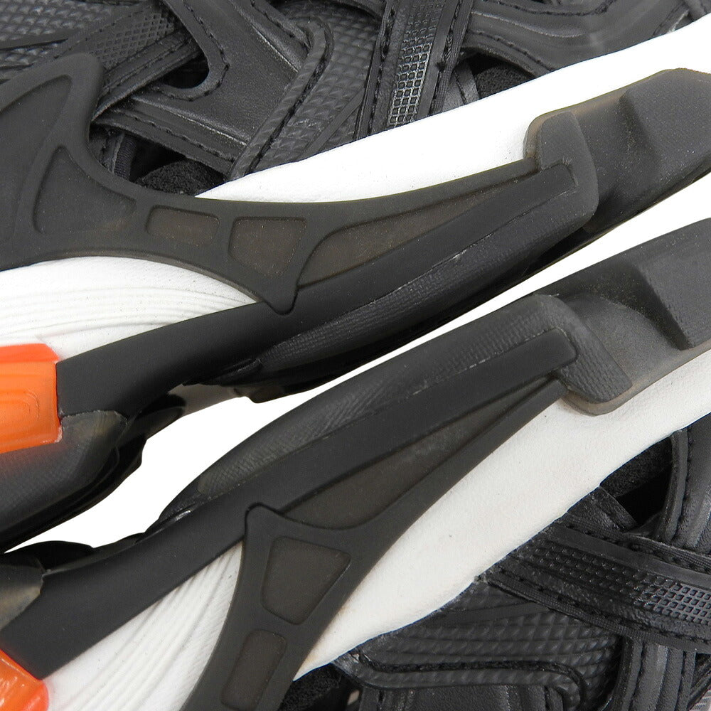 BALENCIAGA Black Belt Cross Track Sandals Size 9(US)