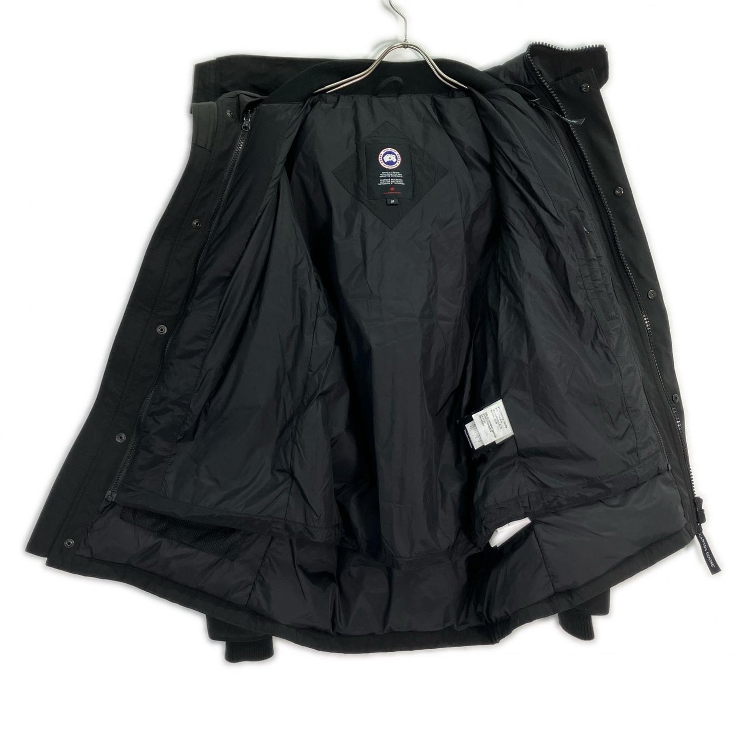 CANADA GOOSE Black Garibaldi Parka Jacket Size S