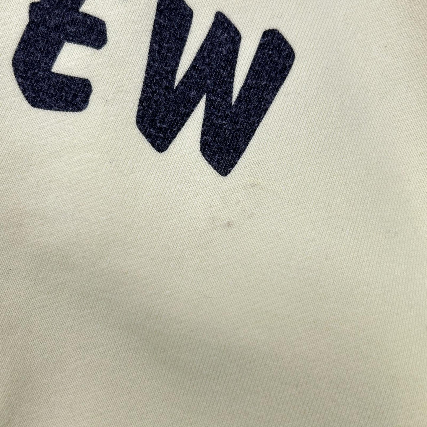 BALENCIAGA Yellow Cotton CREW Pullover Hoodie Size XS