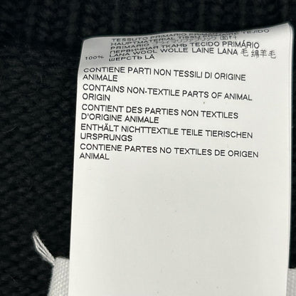 Maison Margiela Black Wool Knit Vest Size M