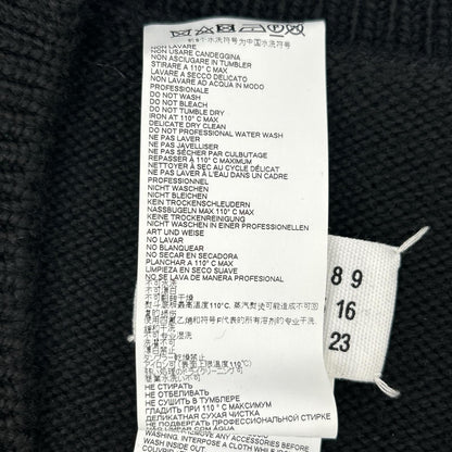 Maison Margiela Black Wool Knit Vest Size M