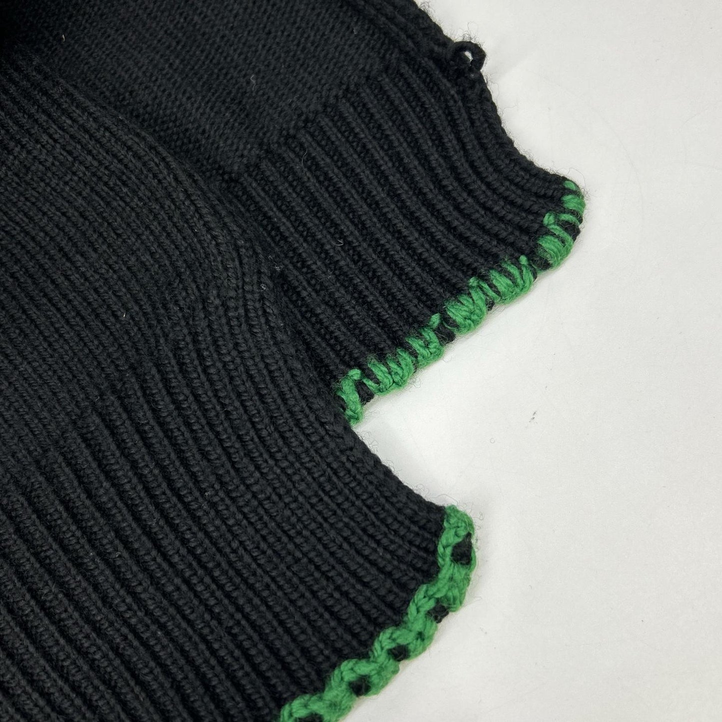 Maison Margiela Black Wool Knit Vest Size M