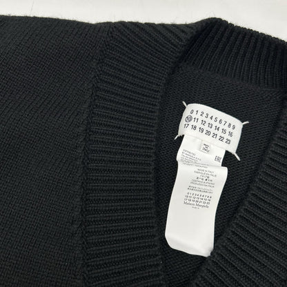 Maison Margiela Black Wool Knit Vest Size M