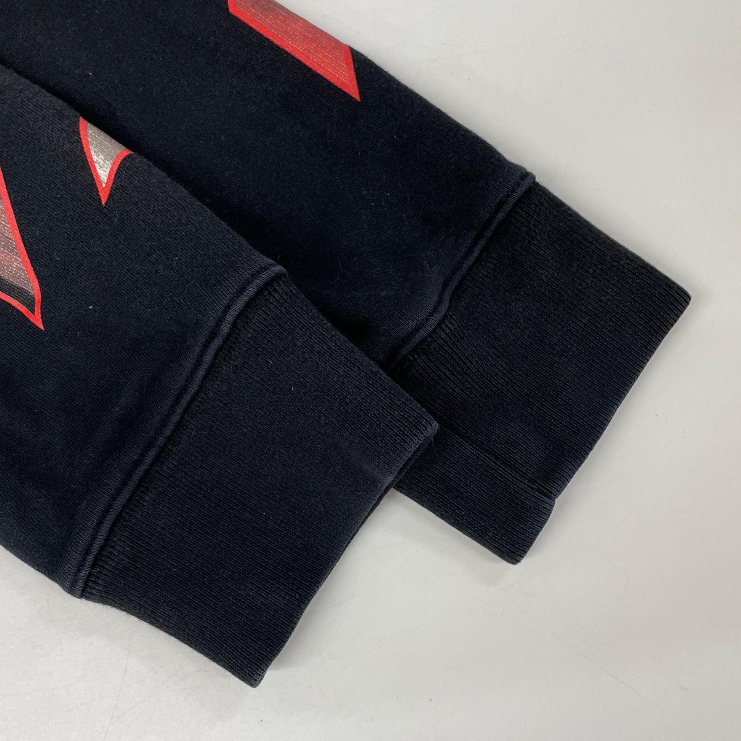 OFF-WHITE 21SS Black Cotton Pullover Hoodie Size S