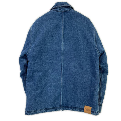 MAISON KITSUNE Indigo Padded Workwear Jacket Blue Size M