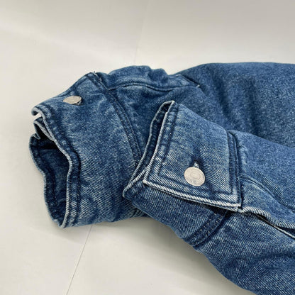 MAISON KITSUNE Indigo Padded Workwear Jacket Blue Size M