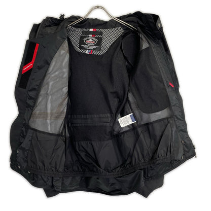 KUSHITANI Aloft Hooded Jacket Black Size XL