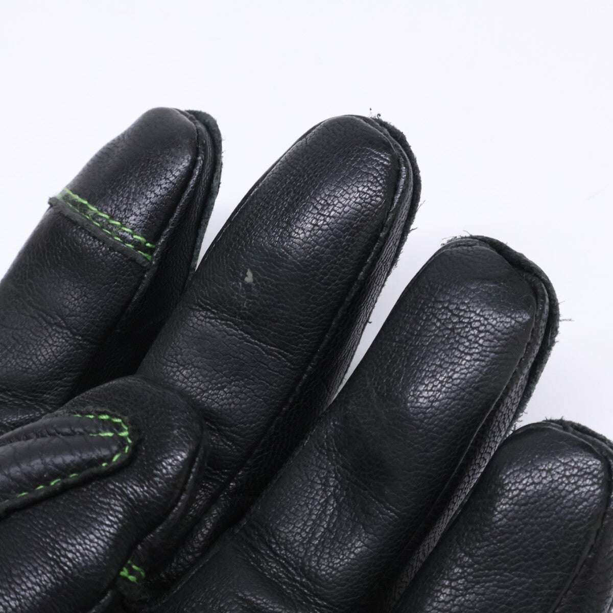KUSHITANI Kawasaki GP Zest Winter Gloves Black/Green Size L
