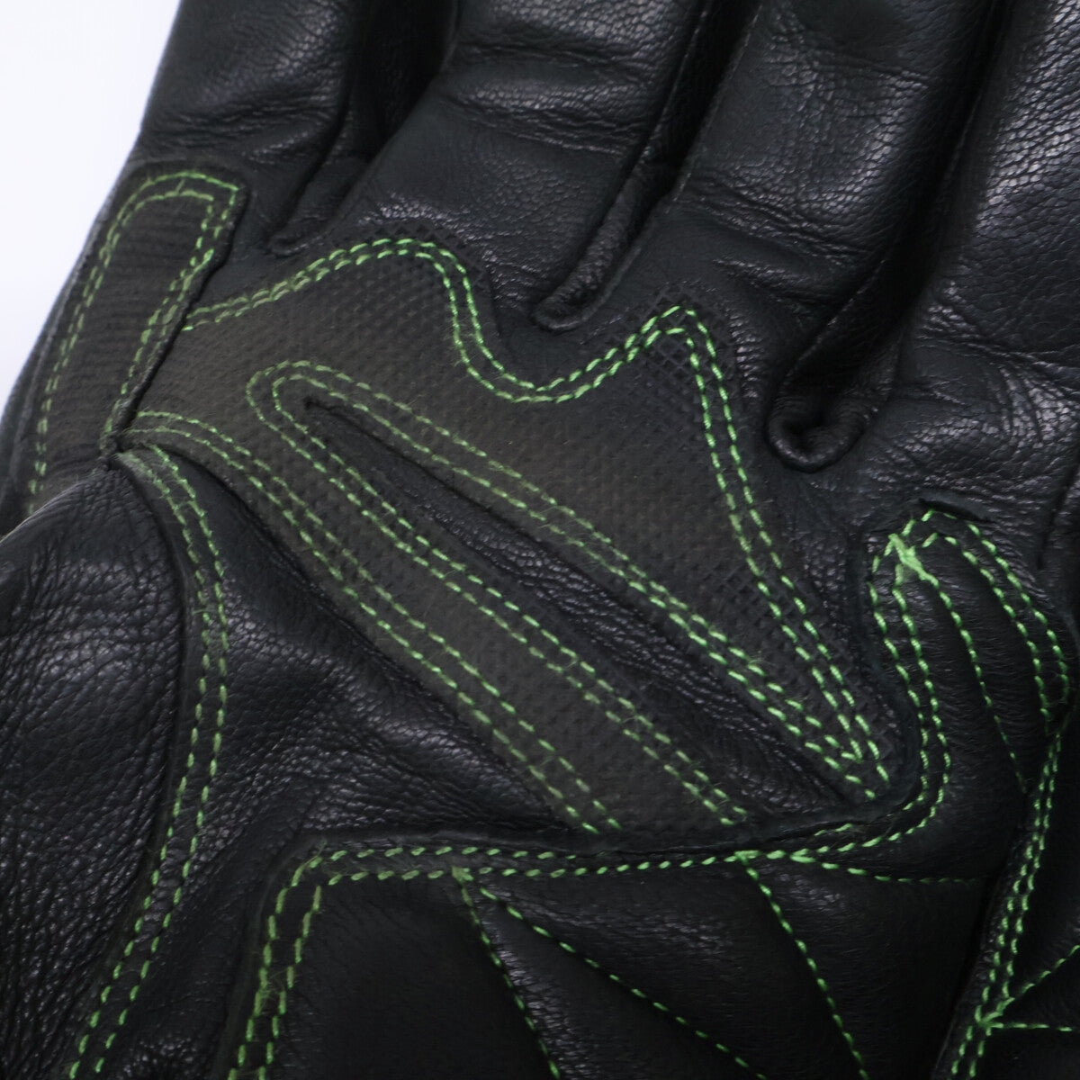 KUSHITANI Kawasaki GP Zest Winter Gloves Black/Green Size L