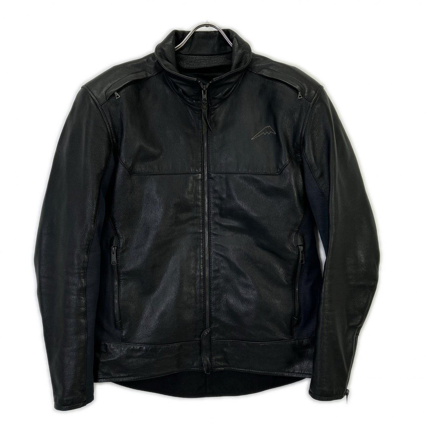 KUSHITANI Crossover Light Leather Jacket Black Size LL