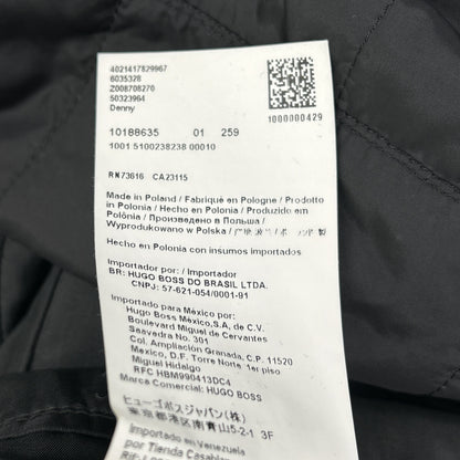 BOSS Khaki Liner Coat Size UK50
