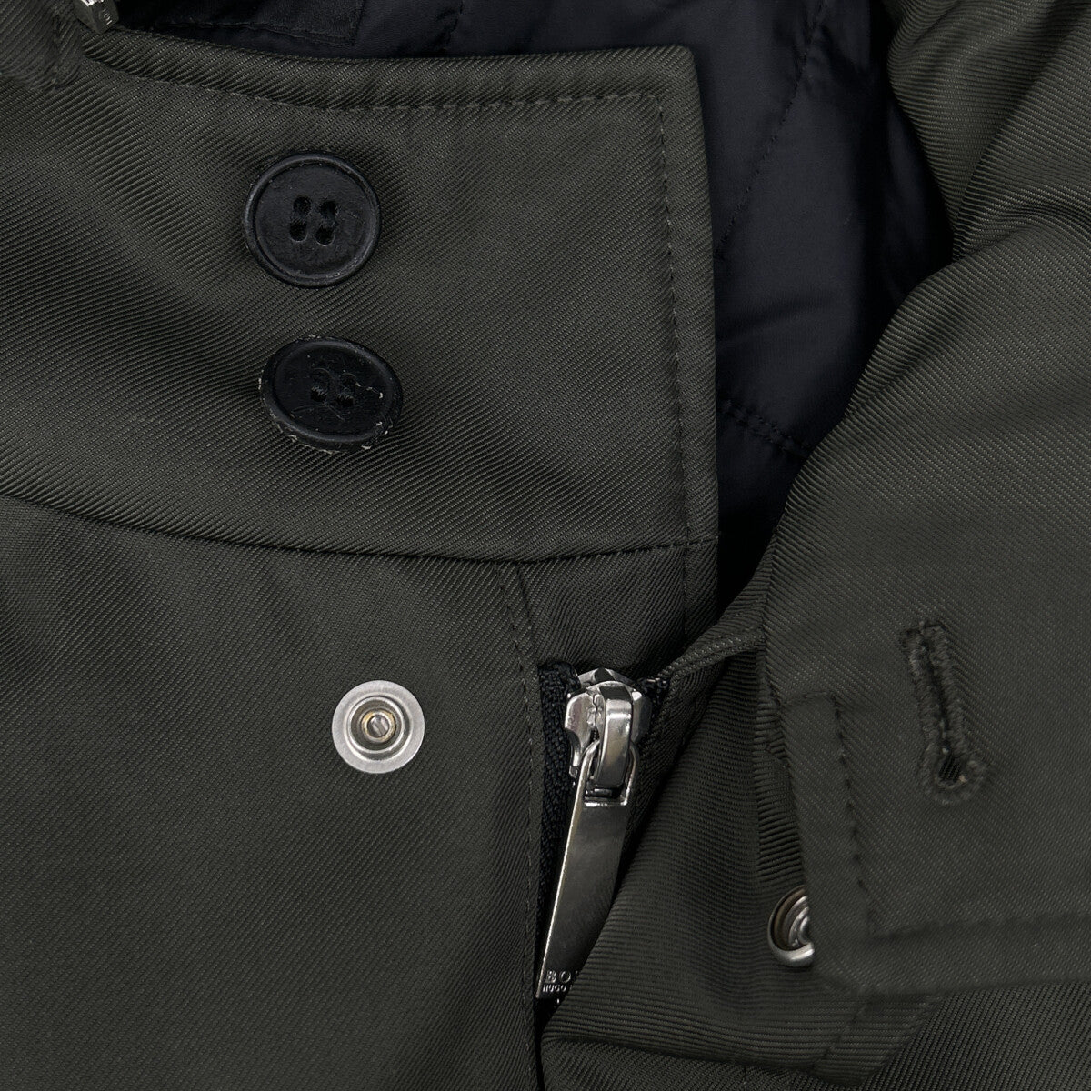 BOSS Khaki Liner Coat Size UK50