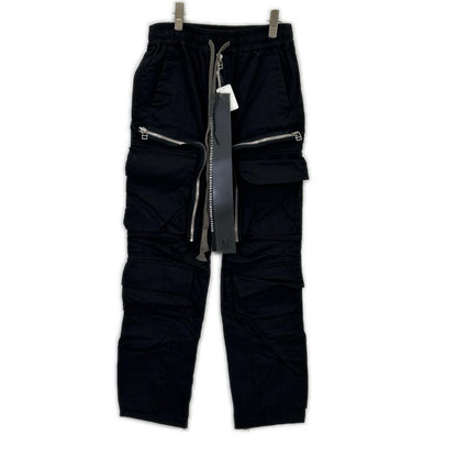 A.F ARTEFACT Zip Cargo Pocket Pants Black Size 1