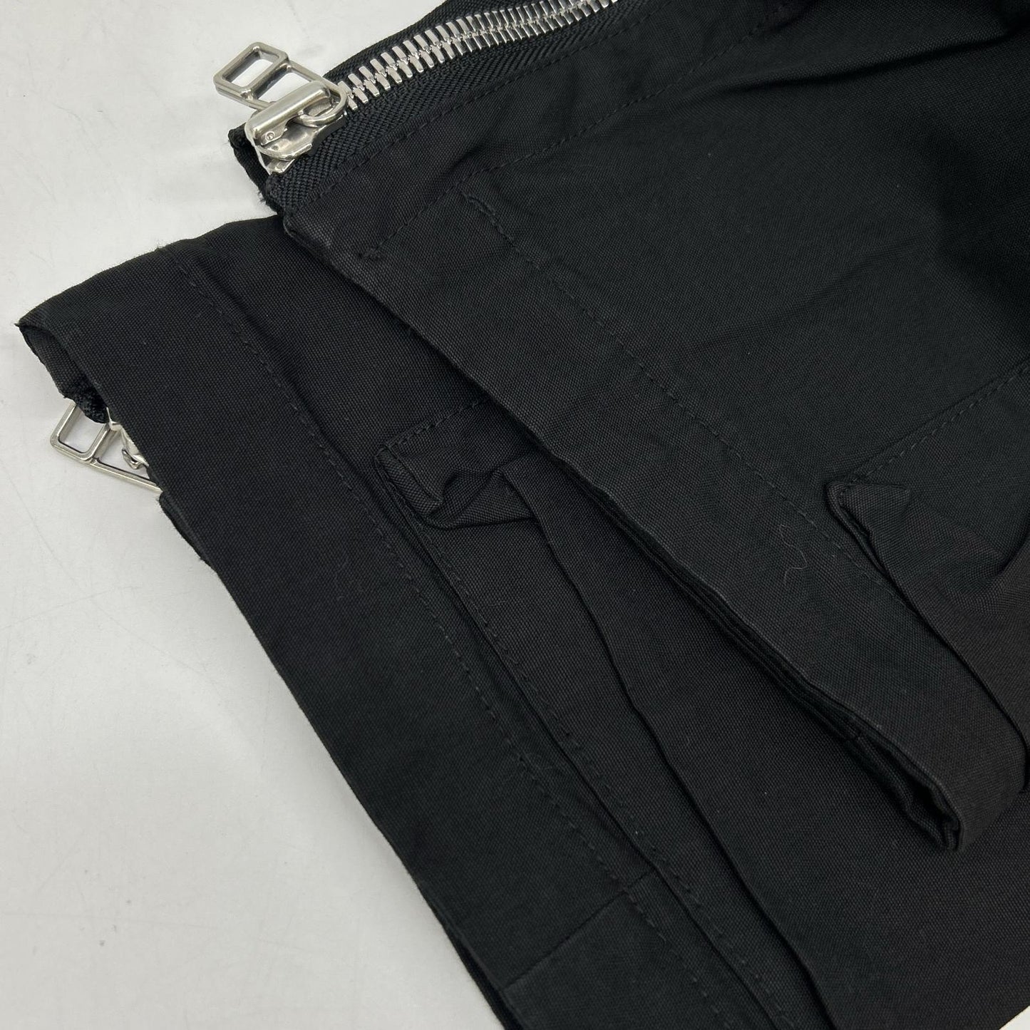 A.F ARTEFACT Zip Cargo Pocket Pants Black Size 1