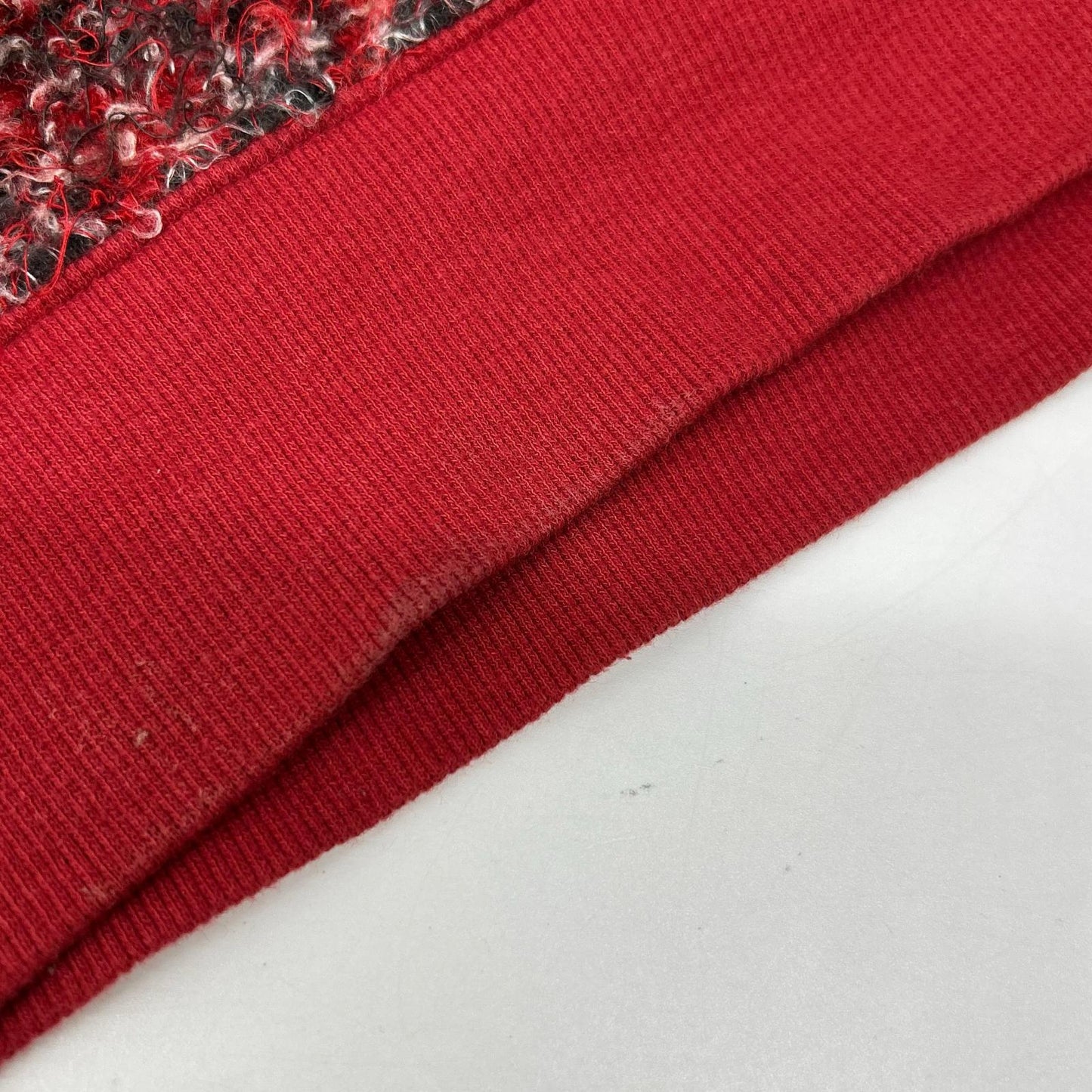 HYSTERIC GLAMOUR Metal Logo Sweatshirt Red Size L
