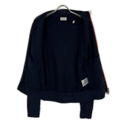 MONCLER Zip-Up Cotton Blouson Navy Size XS