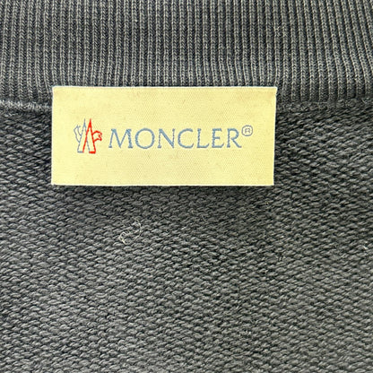 MONCLER Zip-Up Cotton Blouson Navy Size XS
