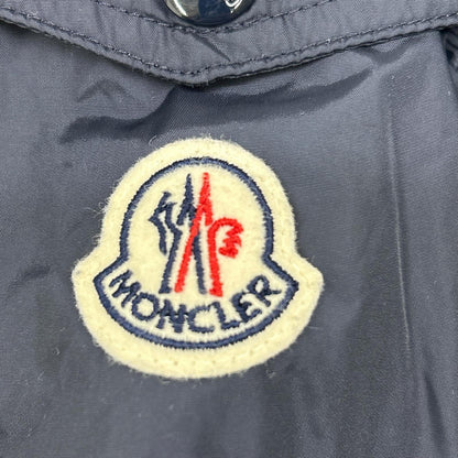MONCLER Zip-Up Cotton Blouson Navy Size XS