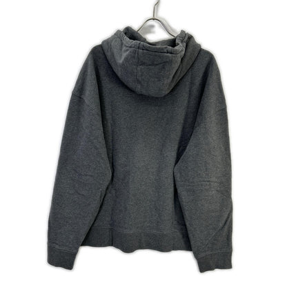 MAISON KITSUNE Fox Head Hoodie Dark Gray Size XL