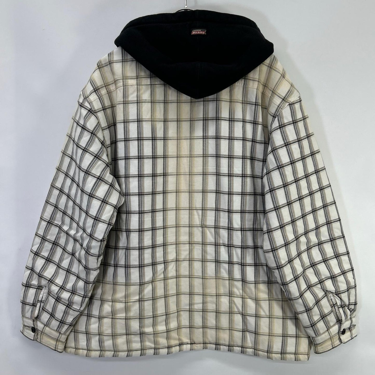 Supreme 23FW x Dickies Plaid Hooded Jacket White Size M