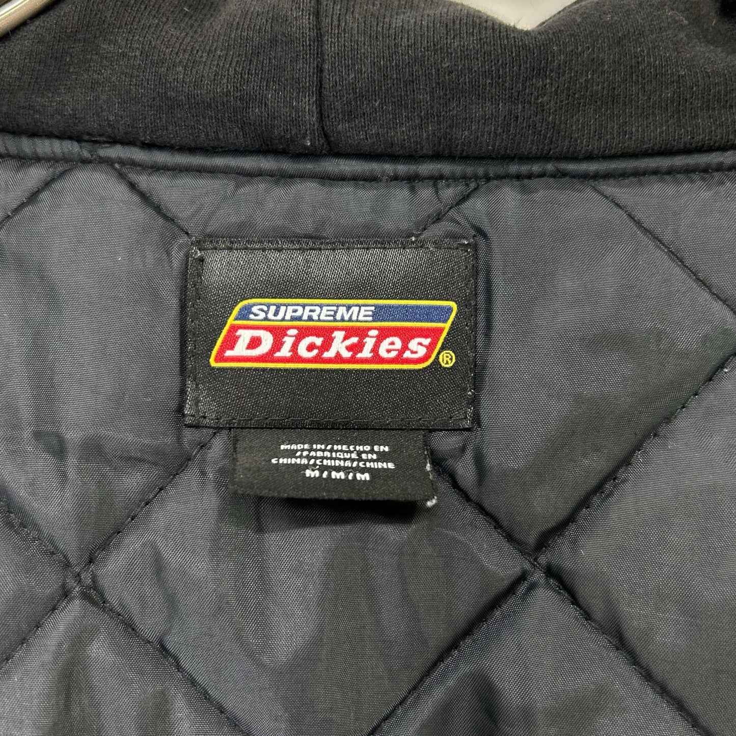 Supreme 23FW x Dickies Plaid Hooded Jacket White Size M
