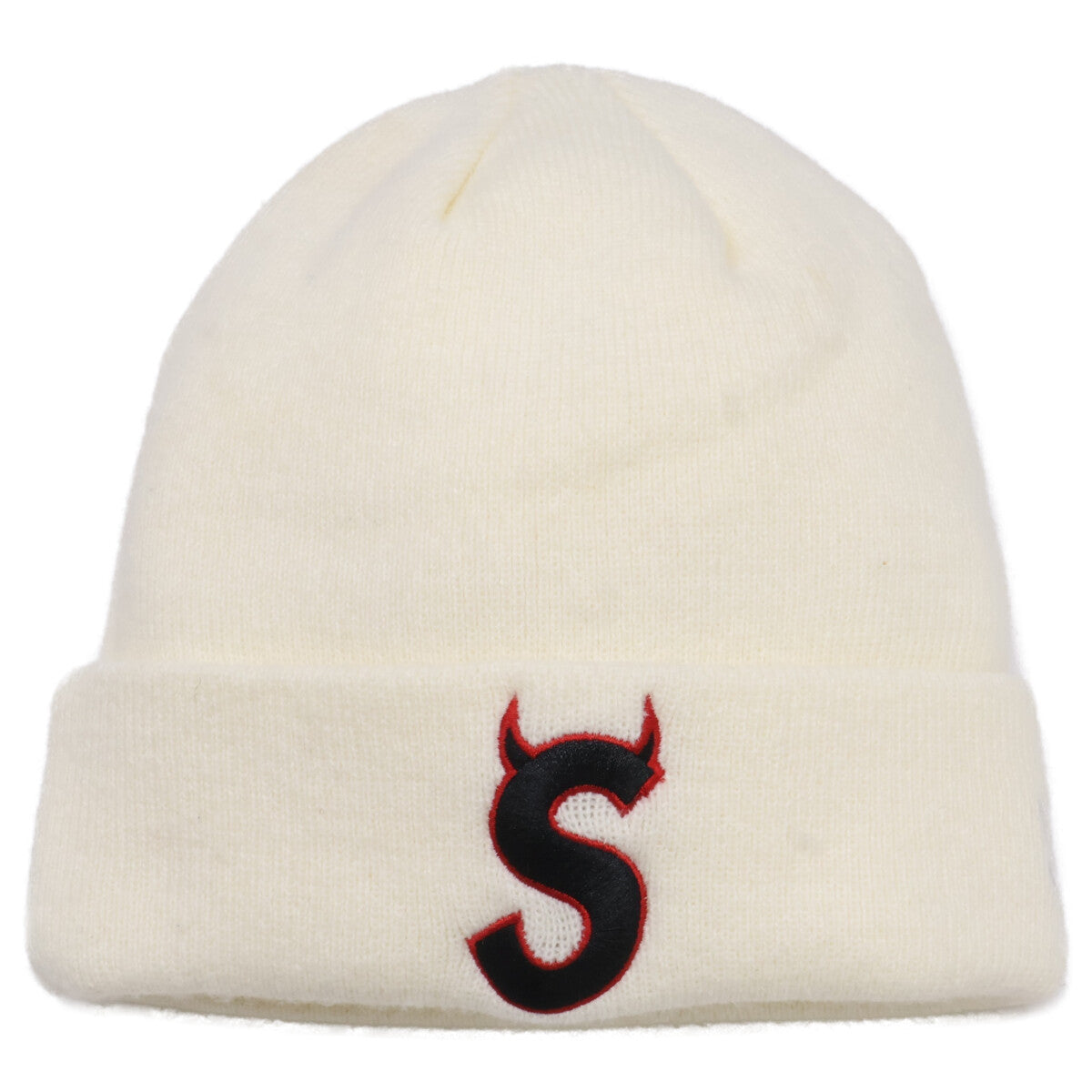 Supreme New Era S Logo Beanie Natural Size ONE SIZE