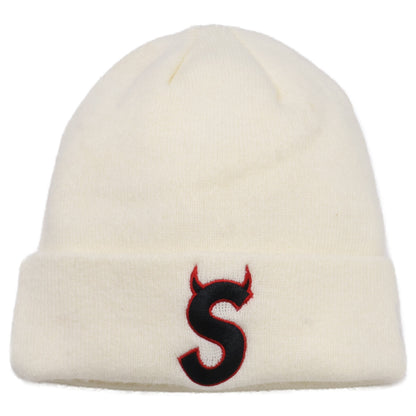 Supreme New Era S Logo Beanie Natural Size ONE SIZE