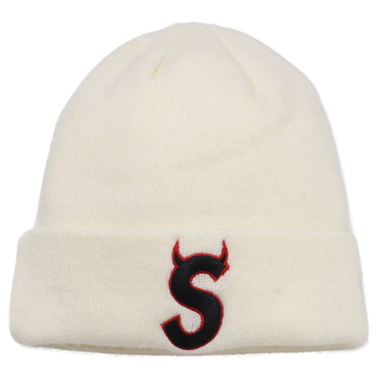 Supreme New Era S Logo Beanie Natural Size ONE SIZE