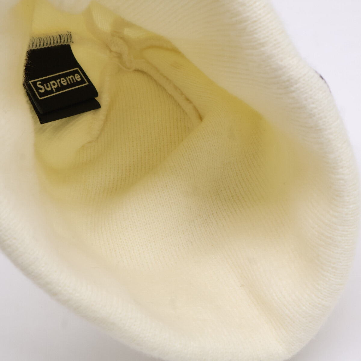Supreme New Era S Logo Beanie Natural Size ONE SIZE