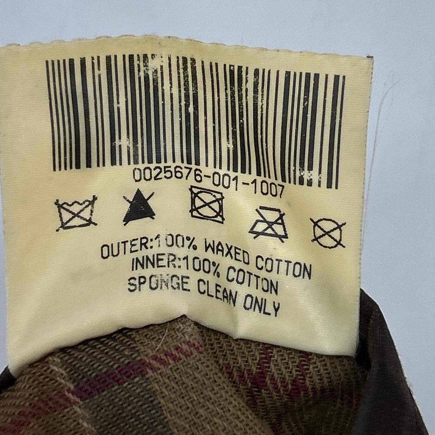 Barbour A231 Beaufort Oiled Jacket Brown Size 46
