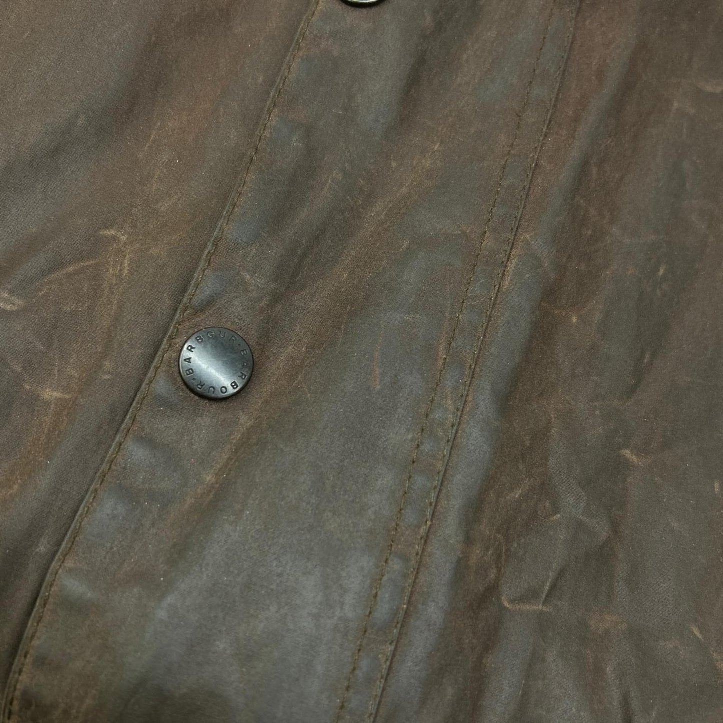 Barbour A231 Beaufort Oiled Jacket Brown Size 46